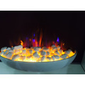 2016 new design modern bowl style decorative electric fireplace heater